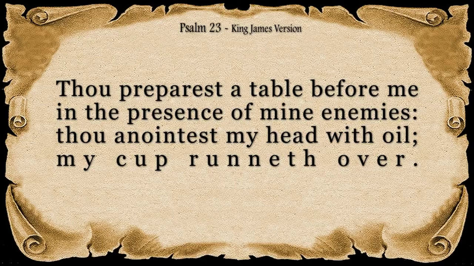 Psalm 23 Reading Finding Peace in the Shepherd's Care